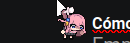 Imagen de un cursor de Bocchi